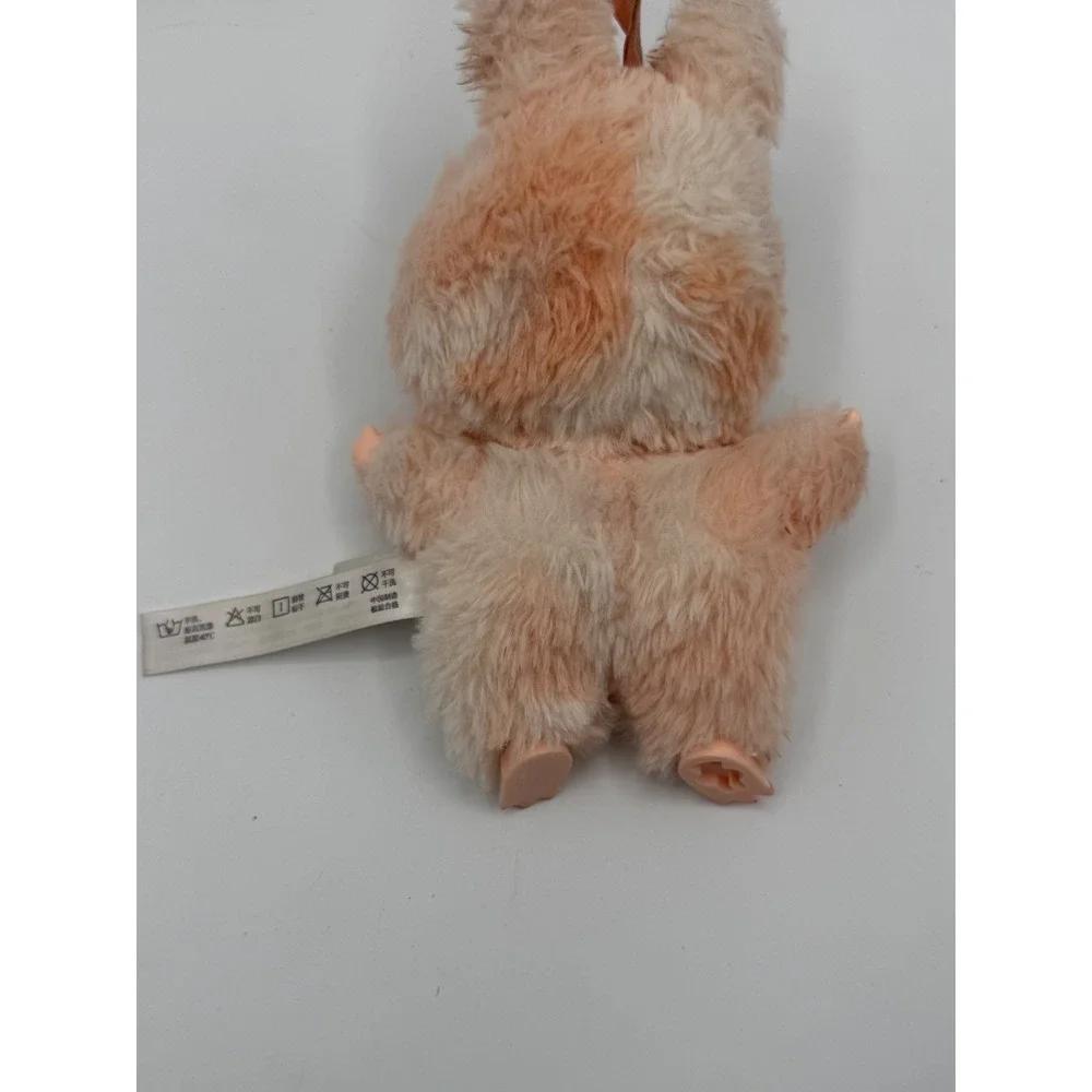 Pop Mart Labubu The Monsters Plush 7in Peach Excellent Vinyl Face Art Toy